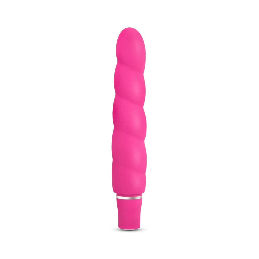 LUXE ANASTASIA SILICONE SLIMLINE VIBRATOR PINK