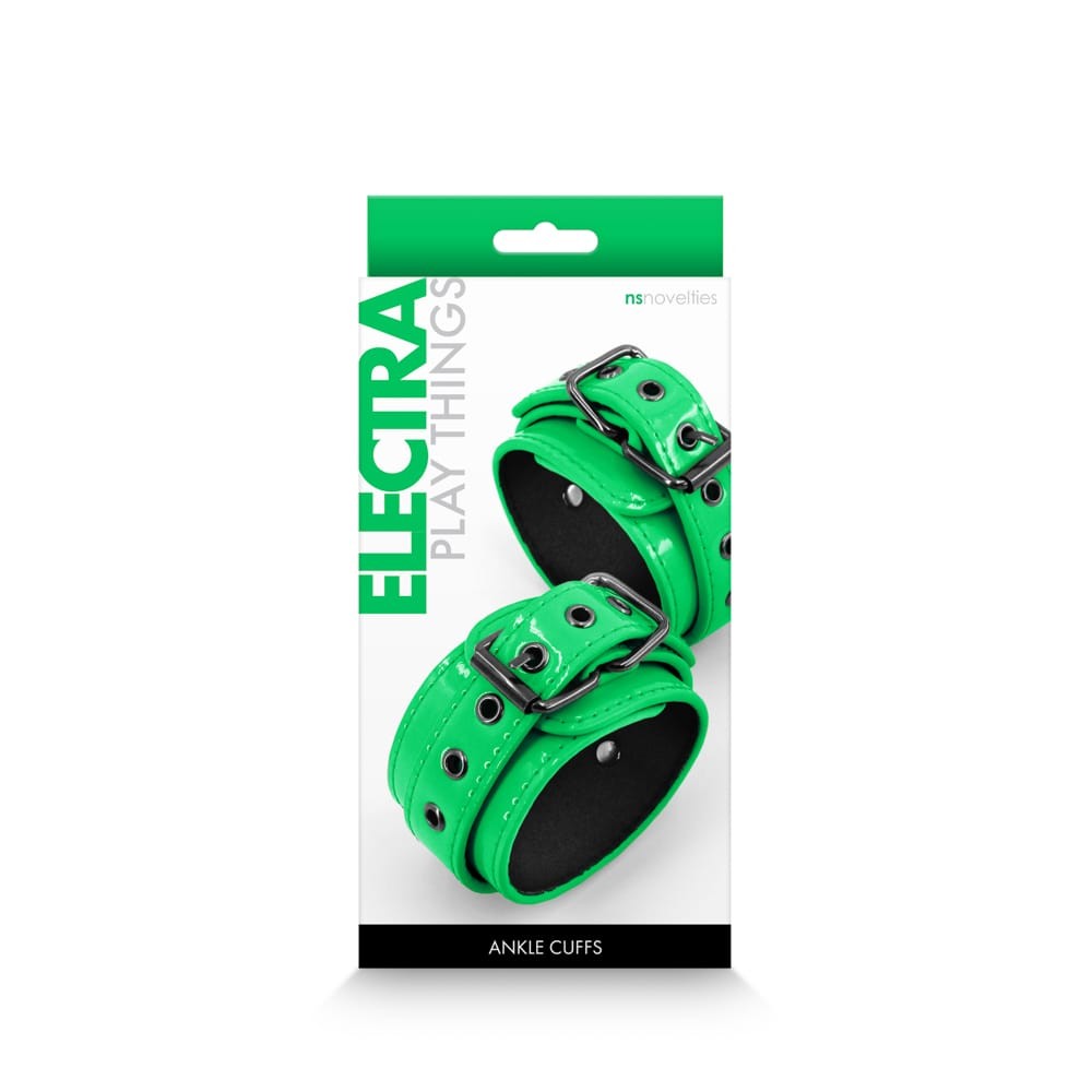 NS TOYS - ELECTRA - ANKLE CUFFS - GREEN