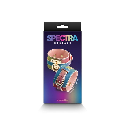 NS TOYS - SPECTRA BONDAGE - WRIST CUFF - RAINBOW_B15O25_2