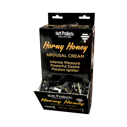 HOTT PRODUCTS - HORNY HONEY AROUSAL CREAM 2ML TUBES (DP/144)