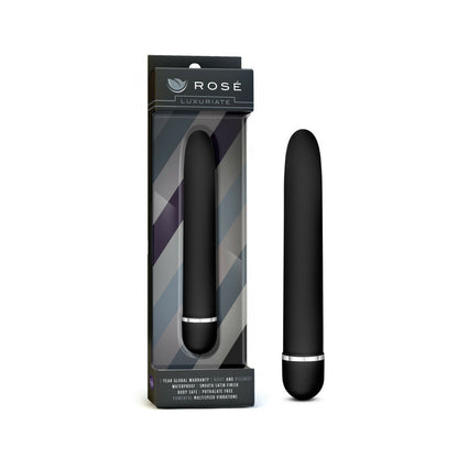ROSE LUXURIATE CLASSIC SLIMLINE VIBRATOR BLACK