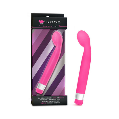 ROSE SCARLET G SLIMLINE G-SPOT VIBRATOR PINK