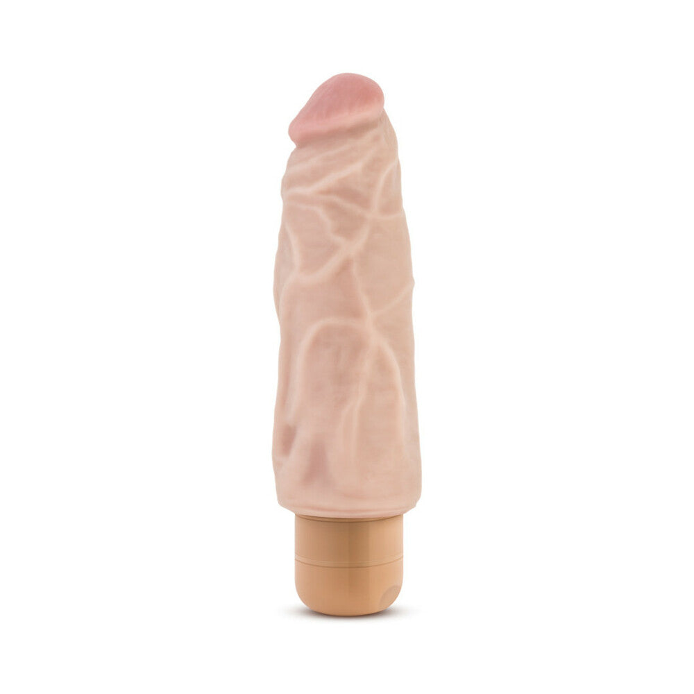 DR. SKIN VIBE 9 REALISTIC 7.5 IN. VIBRATING DILDO BEIGE