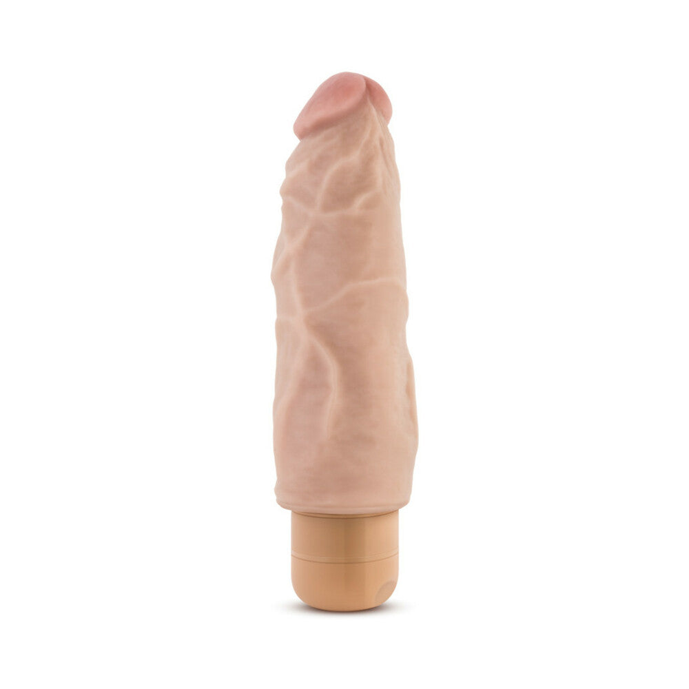 DR. SKIN VIBE 9 REALISTIC 7.5 IN. VIBRATING DILDO BEIGE
