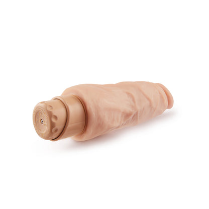 BLUSH - DR. SKIN COCK VIBE 9 REALISTIC 7.5 IN. VIBRATING DILDO BEIGE