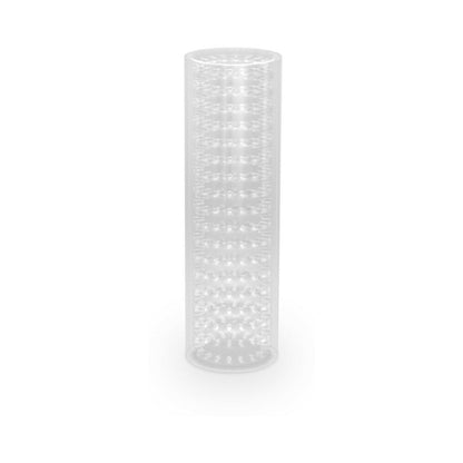 BLUSH - M FOR MEN STROKE SLEEVE REVERSIBLE STROKER CLEAR