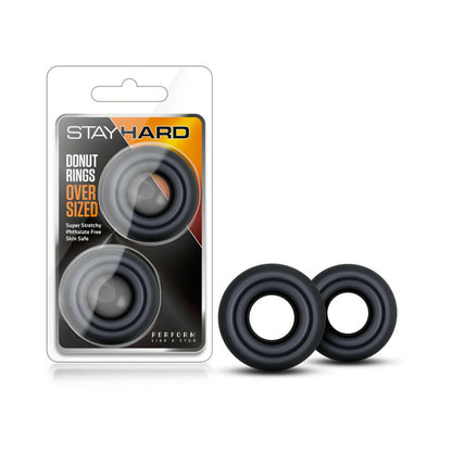 BLUSH - STAY HARD DONUT RINGS OVERSIZED COCKRING 2 PACK