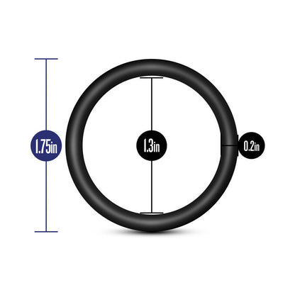 BLUSH - PERFORMANCE VS1 PURE PREMIUM SILICONE COCKRINGS 3 PACK MEDIUM