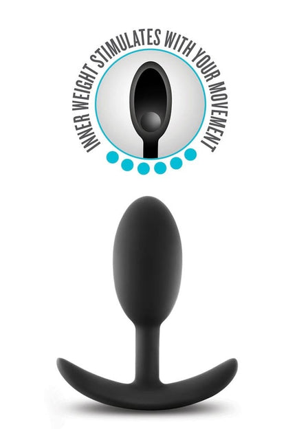 BLUSH - ANAL ADVENTURES VIBRA SLIM PLUG - MEDIUM