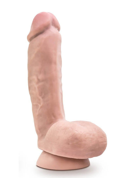 BLUSH - DR. SKIN 8.5INCH SELF LUBRICATING DILDO