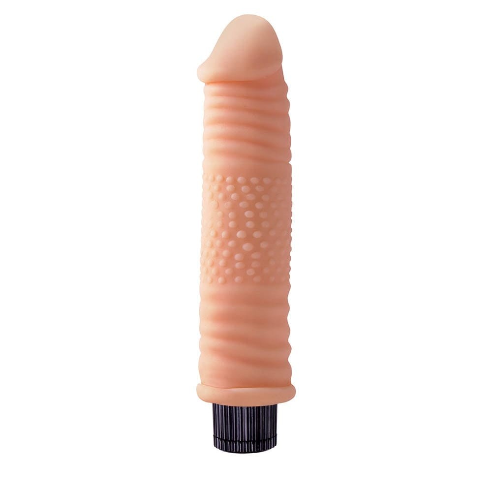 CHISA NOVELTIES - REAL TOUCH XXX 7.5 INCH VIBRATING COCK NO.07