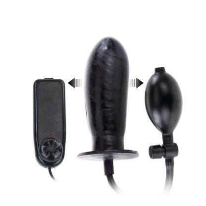 DEBRA - BIGGER JOY INFLATABLE PENIS BLACK 2