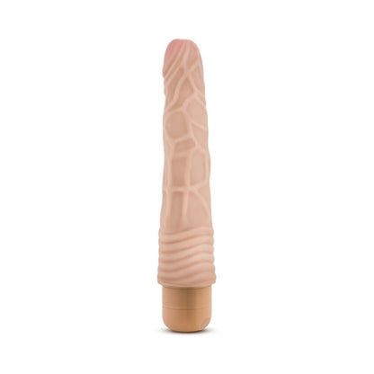 DR. SKIN VIBE 2 REALISTIC 9 IN. VIBRATING DILDO BEIGE