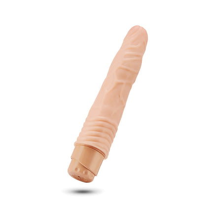 BLUSH - DR. SKIN COCK VIBE 2 REALISTIC 9 IN. VIBRATING DILDO BEIGE