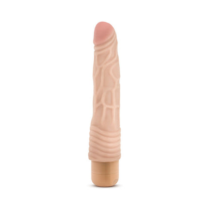 DR. SKIN VIBE 2 REALISTIC 9 IN. VIBRATING DILDO BEIGE