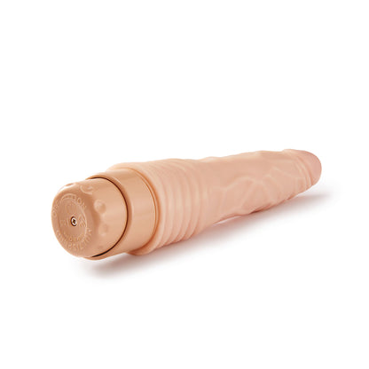 BLUSH - DR. SKIN COCK VIBE 2 REALISTIC 9 IN. VIBRATING DILDO BEIGE