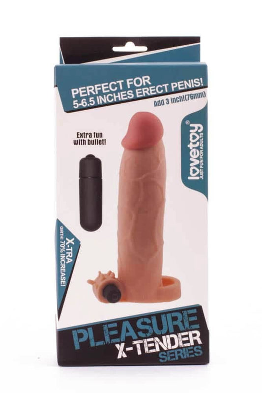 LOVETOY - PLEASURE X-TENDER VIBRATING PENIS SLEEVE #6