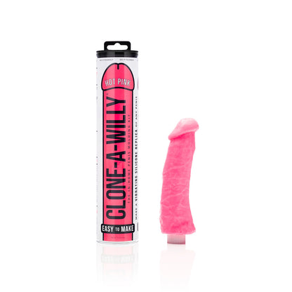 CLONE-A-WILLY DIY VIBRATING DILDO KIT HOT PINK