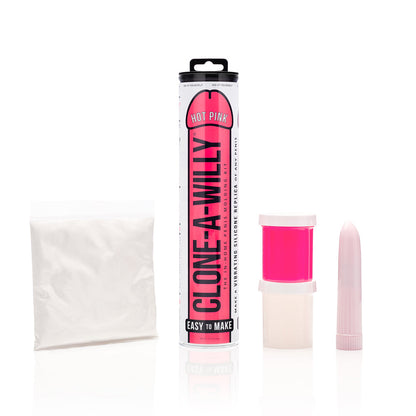 CLONE-A-WILLY - DIY VIBRATING DILDO KIT HOT PINK