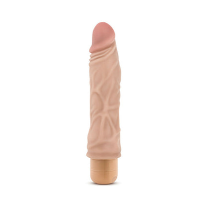 DR. SKIN VIBE 10 REALISTIC 8.5 IN. VIBRATING DILDO BEIGE