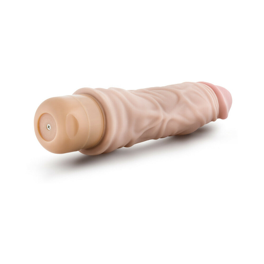 DR. SKIN VIBE 10 REALISTIC 8.5 IN. VIBRATING DILDO BEIGE