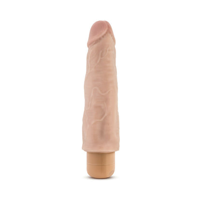 DR. SKIN VIBE 14 REALISTIC 8 IN. VIBRATING DILDO BEIGE