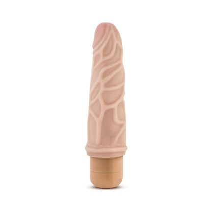 DR. SKIN VIBE 3 REALISTIC 7.25 IN. VIBRATING DILDO BEIGE