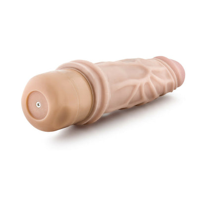 DR. SKIN VIBE 3 REALISTIC 7.25 IN. VIBRATING DILDO BEIGE