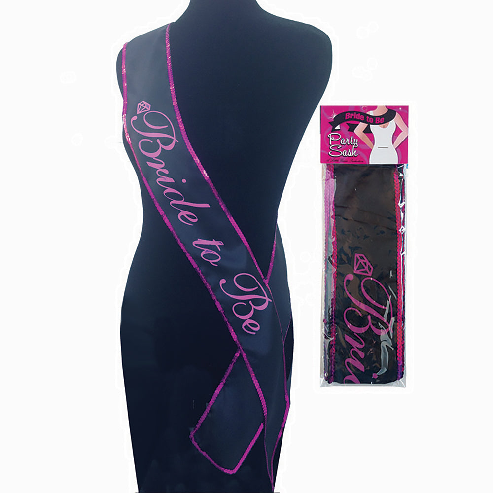 BRIDE TO BE SASH