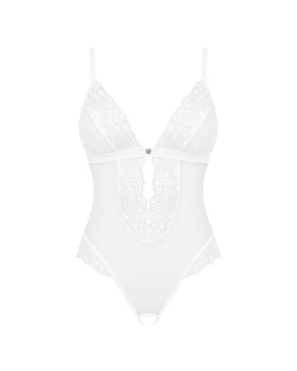 OBSESSIVE - HEAVENLLY CROTCHLESS TEDDY XS/S