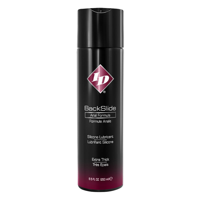 ID LUBRICANTS - ID BACKSLIDE SILICONE ANAL LUBRICANT 8.5OZ FLIP CAP BOTTLE