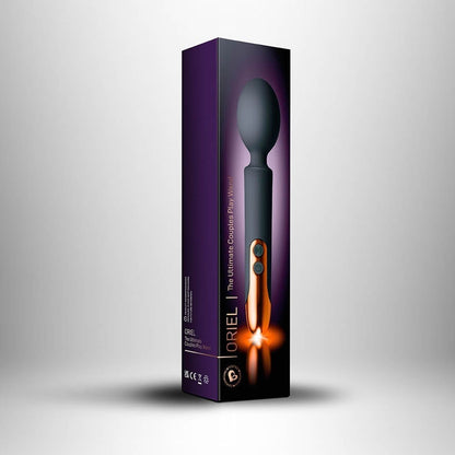 ROCKS-OFF - ORIEL RECHARGEABLE WAND - BLACK AND COPPER