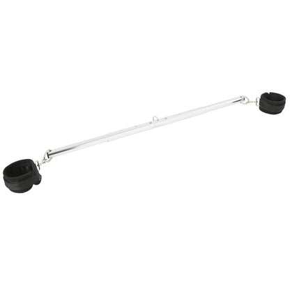 SPORTSHEETS EXPANDABLE SPREADER BAR & CUFFS SET BLACK