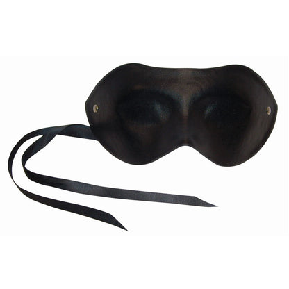 SPORTSHEETS SEX & MISCHIEF BLACKOUT MASK BLINDFOLD BLACK