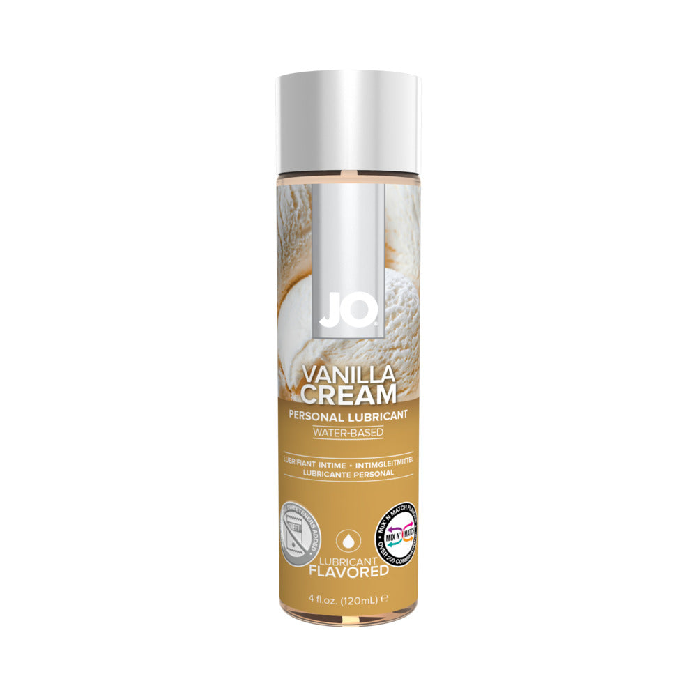 SYSTEM JO - JO H2O VANILLA CREAM FLAVORED WATER-BASED LUBRICANT 4 OZ.