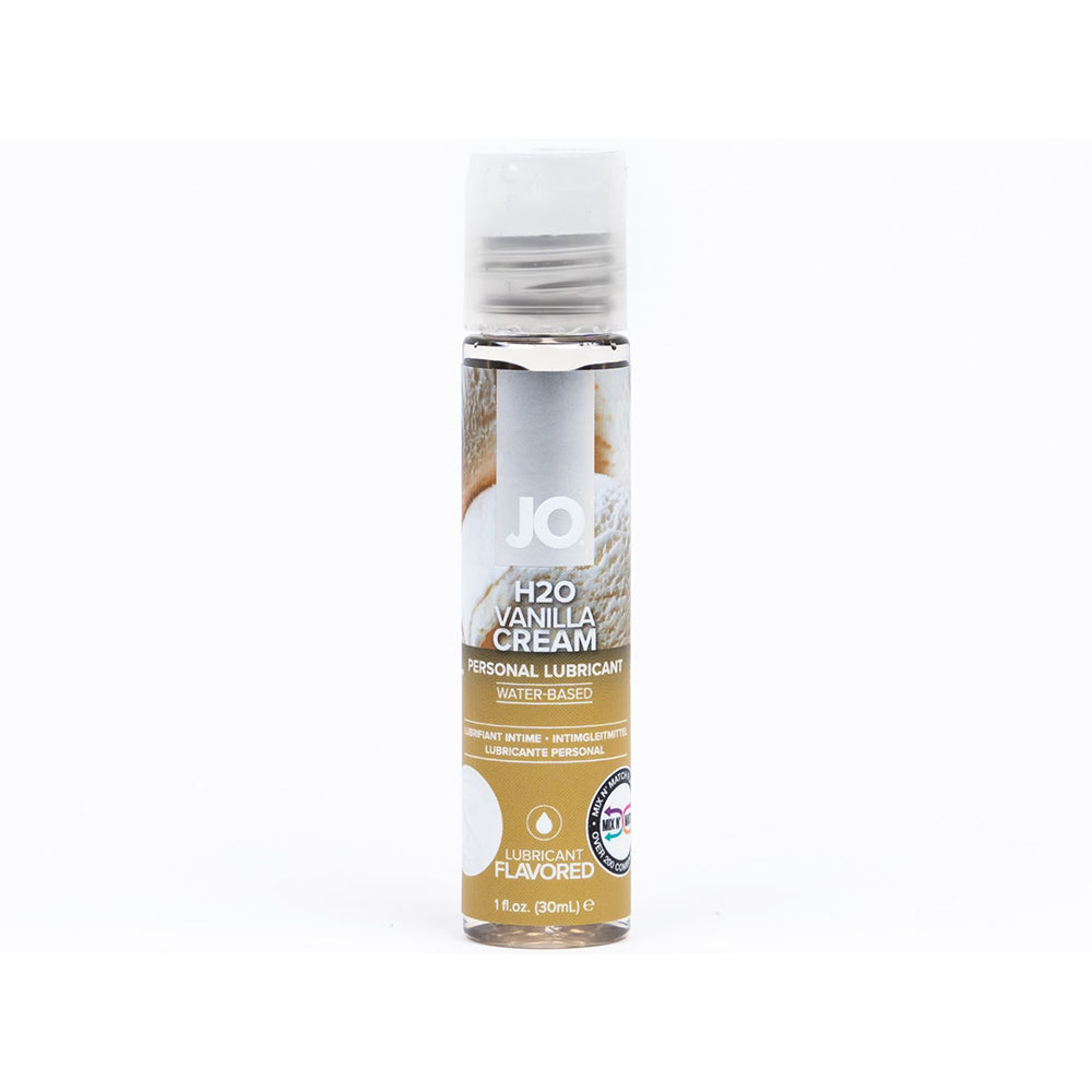 SYSTEM JO - JO H2O VANILLA CREAM FLAVORED WATER-BASED LUBRICANT 1 OZ.
