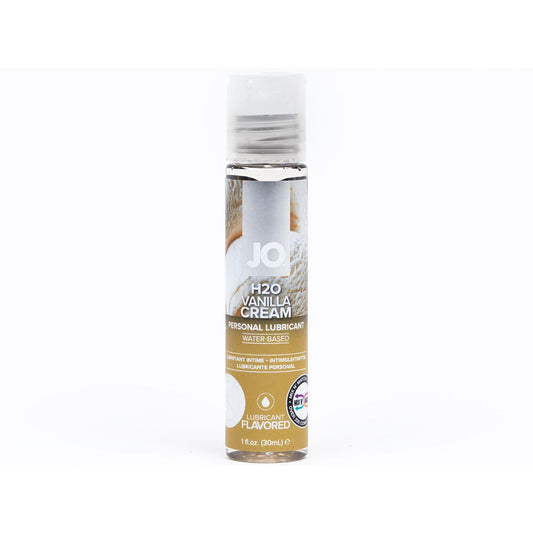 SYSTEM JO - JO H2O VANILLA CREAM FLAVORED WATER-BASED LUBRICANT 1 OZ.