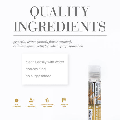 SYSTEM JO - JO H2O VANILLA CREAM FLAVORED WATER-BASED LUBRICANT 1 OZ.