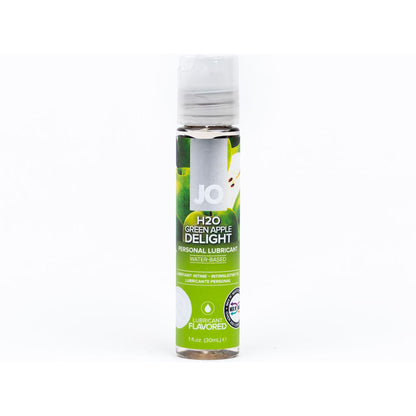 SYSTEM JO - JO H2O GREEN APPLE DELIGHT FLAVORED WATER-BASED LUBRICANT 1 OZ.