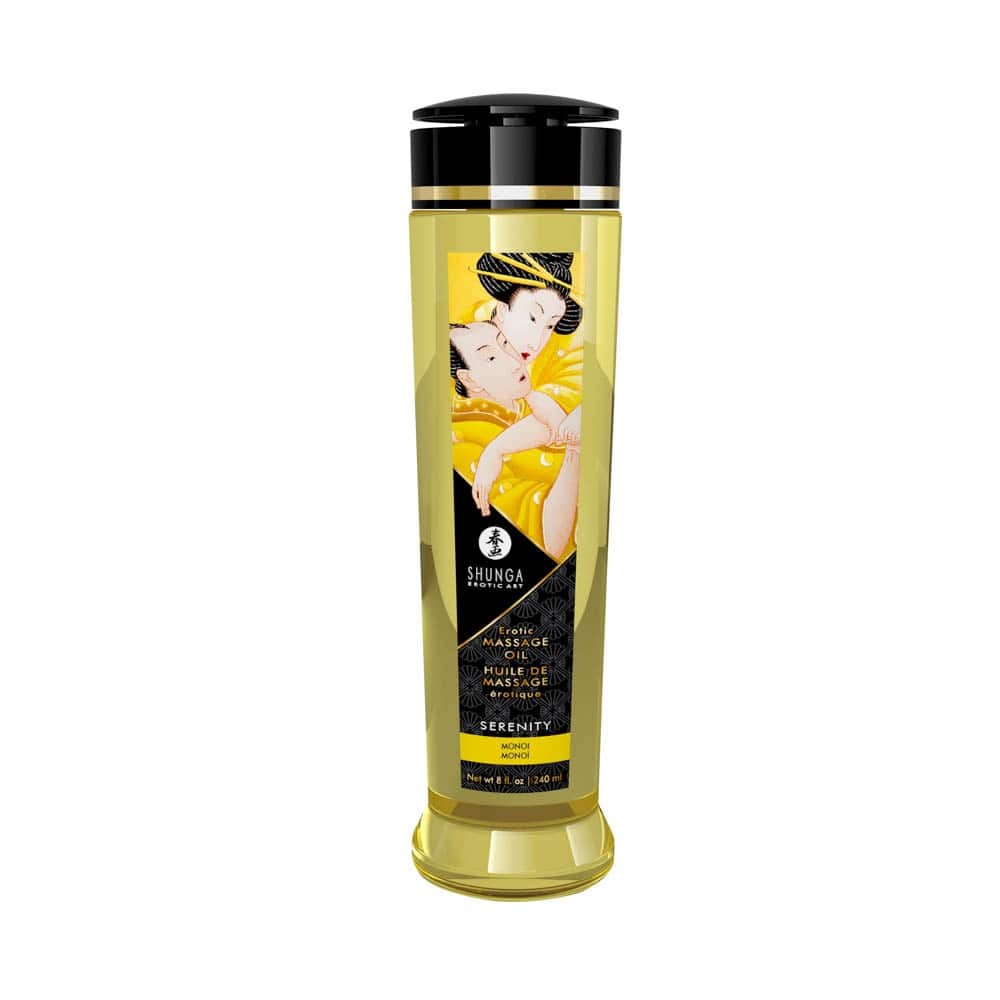 SHUNGA - EROTIC MASSAGE OIL 240 ML / 8 OZ MONOI