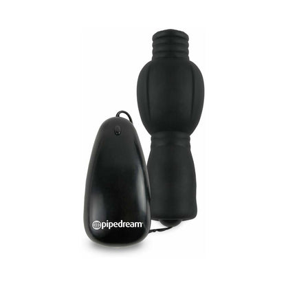 PIPEDREAM - SERIE DE FANTASÍA FETICHE VIBRADOR TEAZER PARA CABEZA MASAJISTA DE GLANDE NEGRO