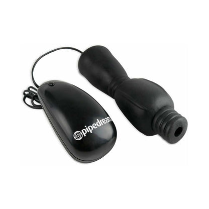 PIPEDREAM - SERIE DE FANTASÍA FETICHE VIBRADOR TEAZER PARA CABEZA MASAJISTA DE GLANDE NEGRO
