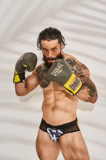CUT4MEN - C4M-MIXED JOCKSTRAP-SHADOWCAMO-L