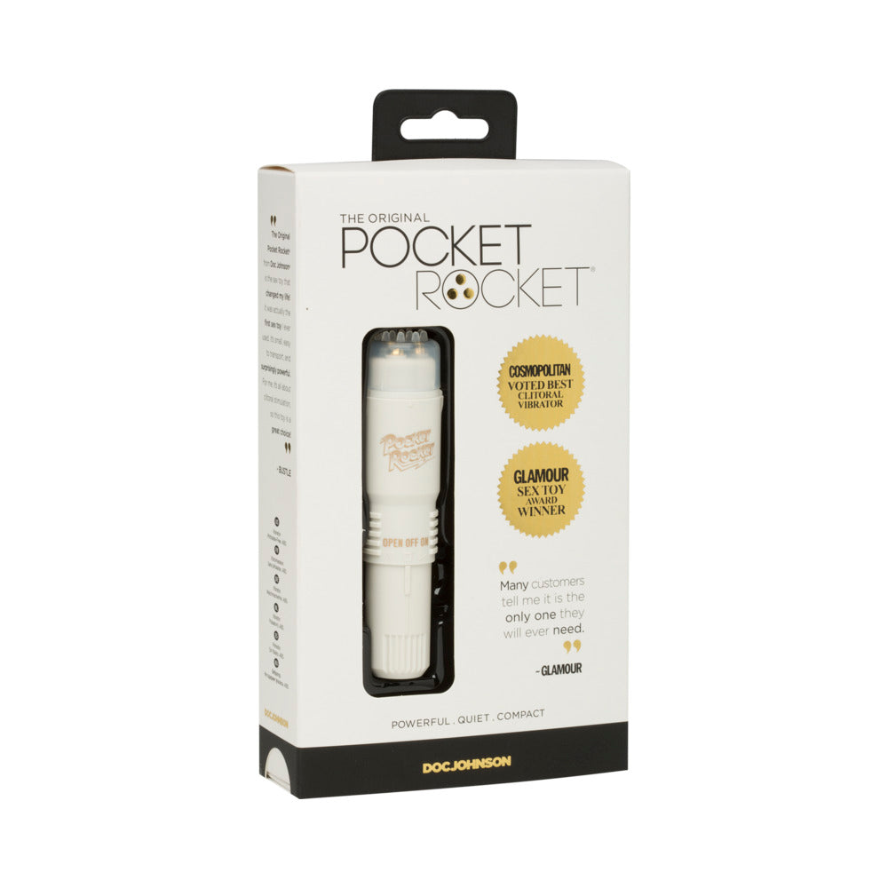 DOC JOHNSON - POCKET ROCKET VIBE 4IN. (IVORY)