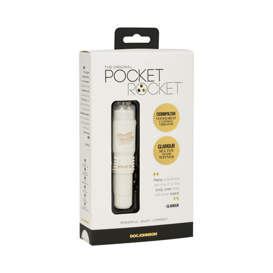 DOC JOHNSON - POCKET ROCKET VIBE 4IN. (IVORY)