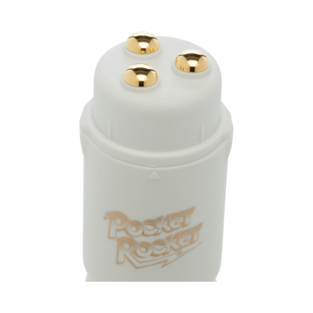 POCKET ROCKET VIBE 4IN. (IVORY)