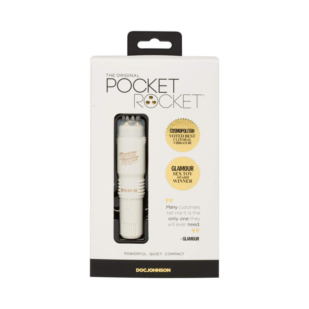 DOC JOHNSON - POCKET ROCKET VIBE 4IN. (IVORY)