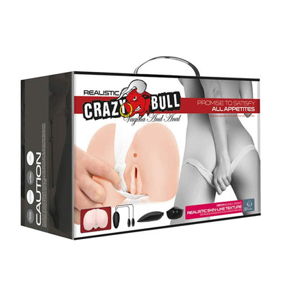 CRAZY BULL - CRAZY BULL REALISTIC VAGINA AND ANAL