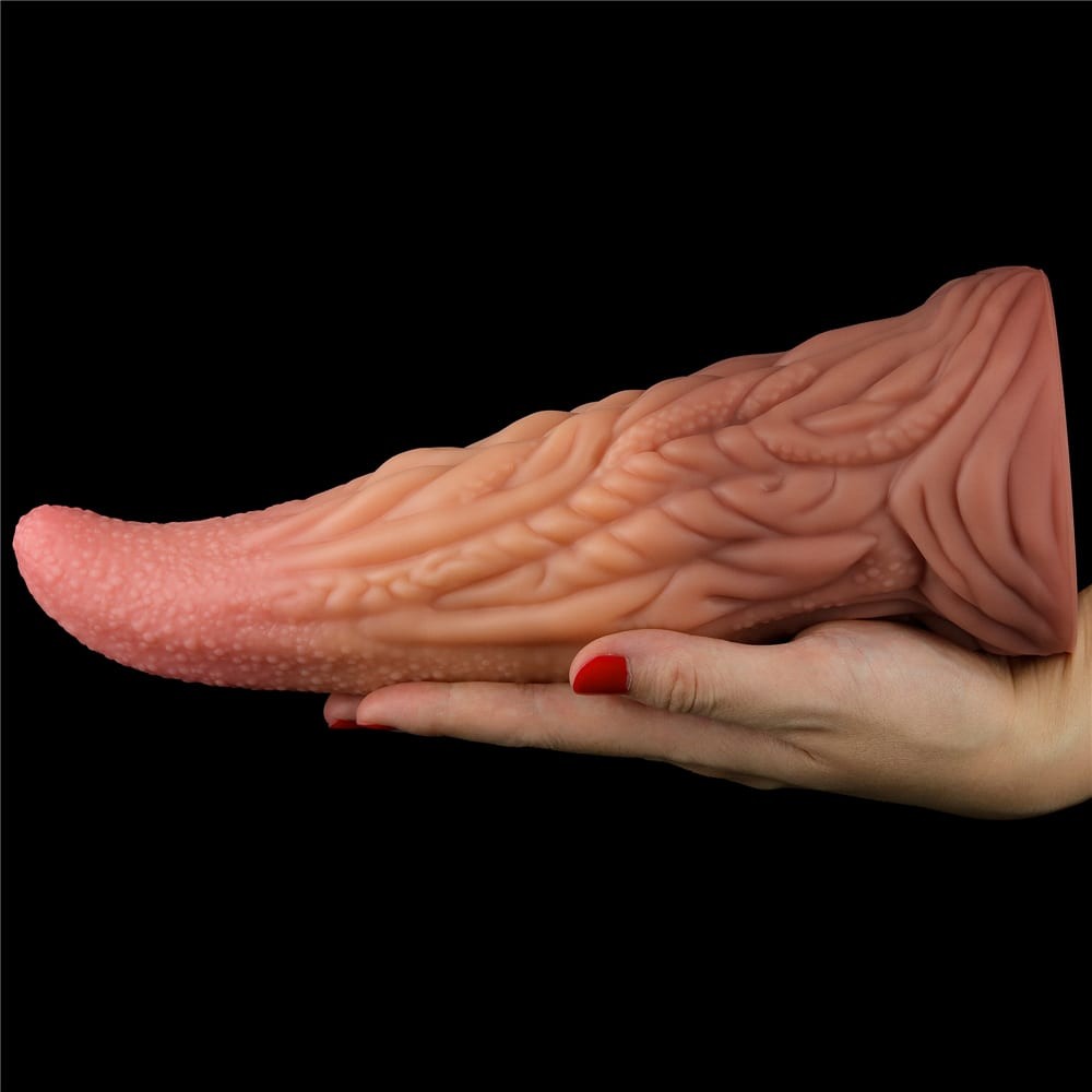 LOVETOY - 10'' DUAL LAYERED PLATINUM SILICONE TONGUE_B0O50_3