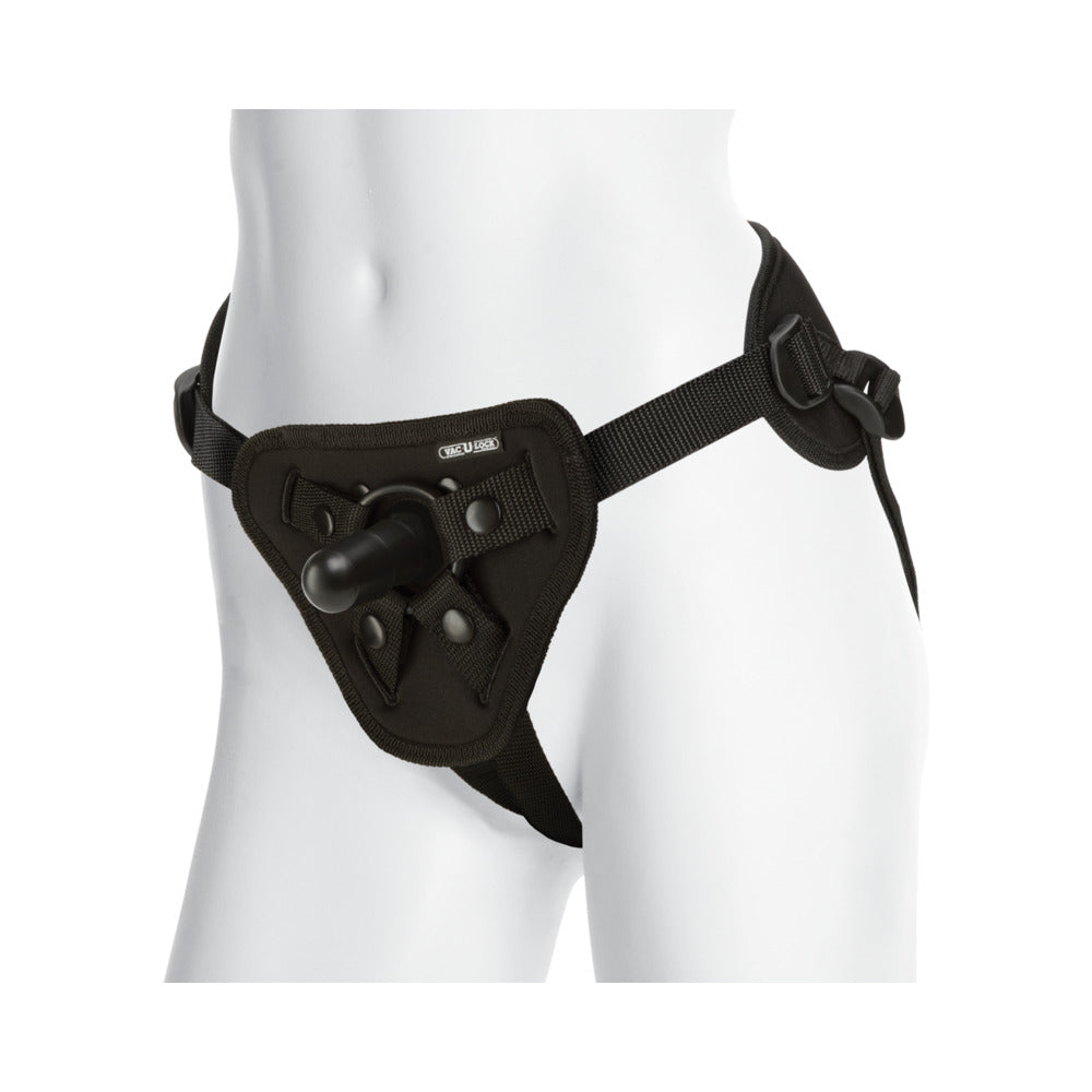 DOC JOHNSON - VAC-U-LOCK PLATINUM - ARNÉS SUPREMO - CON TAPÓN NEGRO
